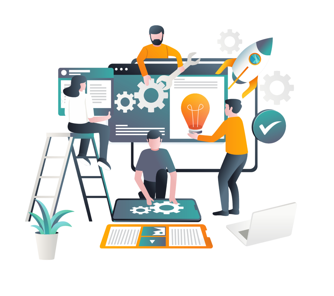 Software Development Illustration